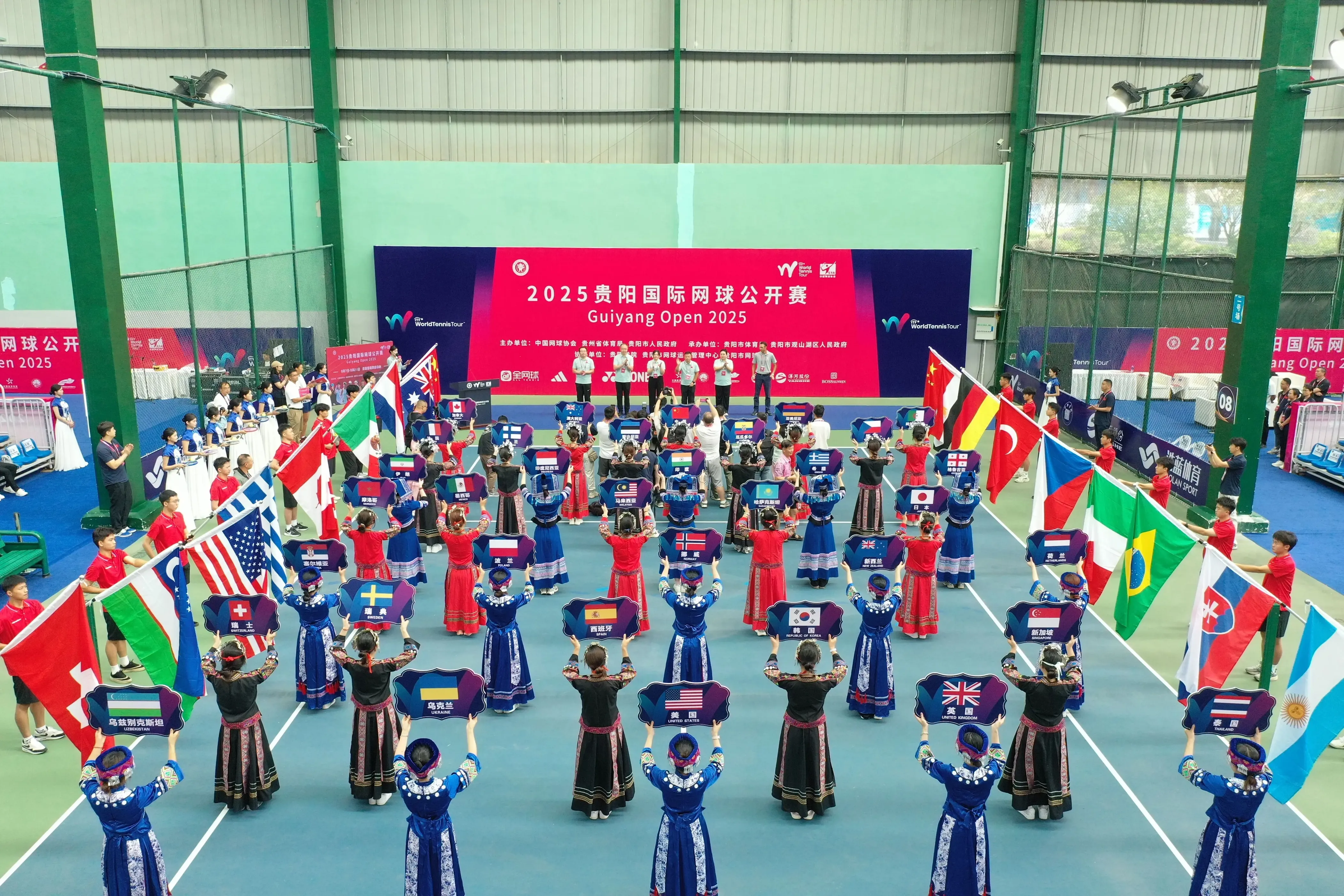 六号种子, 个国家和地, 球公开赛开